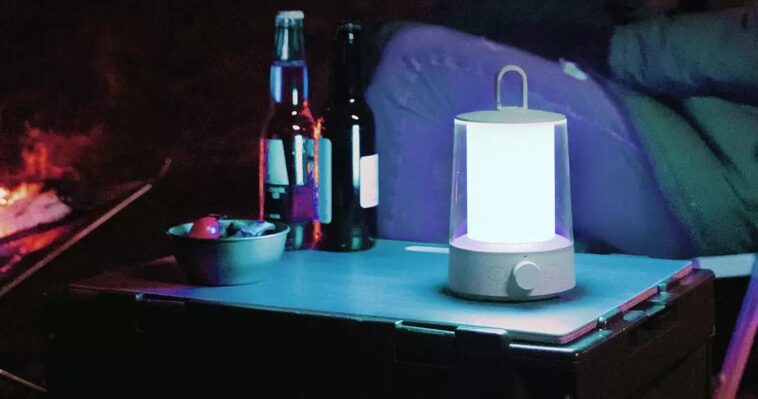 Lo último de Xiaomi es esta lámpara para acampar con 100 horas de autonomía