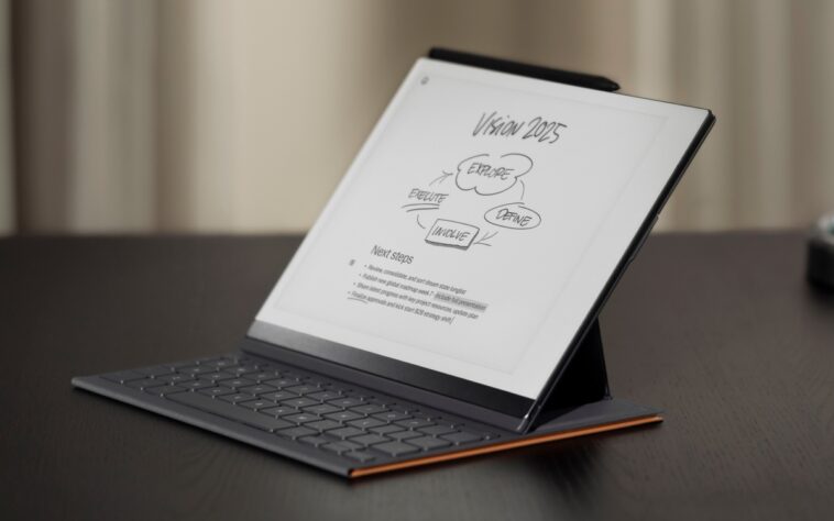 reMarkable potencia su tableta de papel electrónico con una funda de teclado para escribir sin distracciones