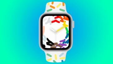 2023 Apple Watch Pride Edition Cara y correa desenterradas en código