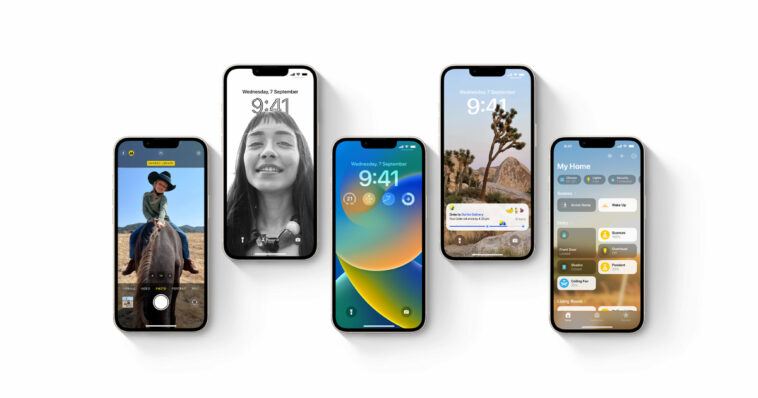 Fondos de pantalla de iPhone Cinco teléfonos