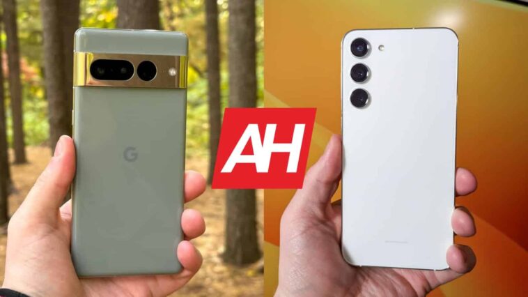 Comparaciones de teléfonos: Google Pixel 7 Pro vs Samsung Galaxy S23+