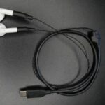 Ingeniero trae cables y conector USB-C a AirPods