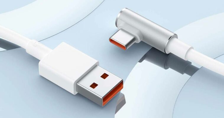 Xiaomi lanza un nuevo cable USB-C de diseño irrompible en L que ya puedes comprar