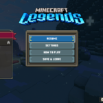 Pausa el juego para un jugador en Minecraft Legends