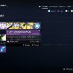 Destiny 2 Baile tortuoso Eververse Store