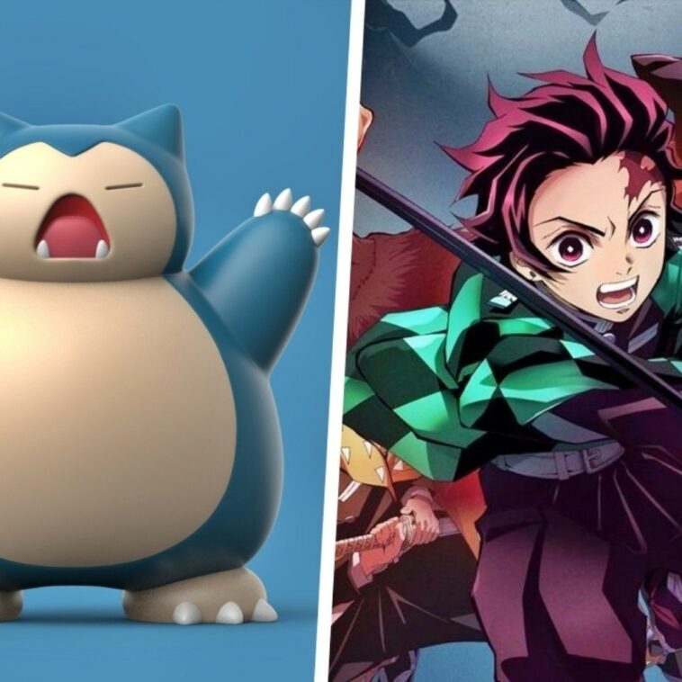 Así se vería Snorlax como un cazador de demonios de Demon Slayer