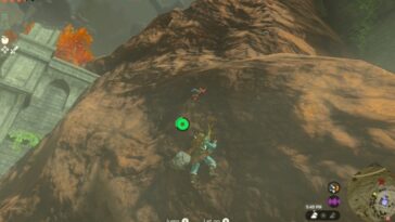 Ascenso a las ruinas de la ciudadela de Totk Akkala