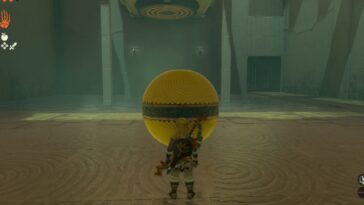 Totk Jonsau Shrine Bola y objetivo