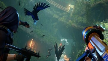 En la escena del juego de Redfall