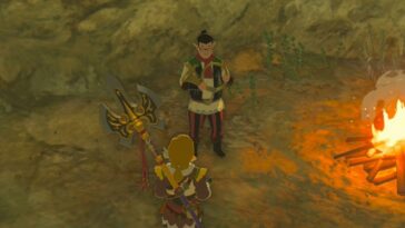 Totk Eustus En Pozo Con Vagón