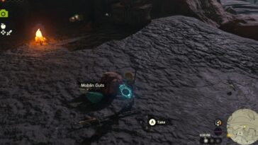 Totk Moblin Farming Death Mountain Moblin Guts Item Drop