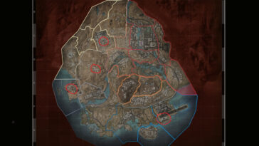 Mapa de Warzone con ubicaciones de combustible pesado marcadasCómo obtener y usar combustible de helicóptero pesado en DMZ