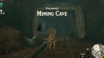 Descubrimiento de cuevas mineras Tears Of The Kingdom