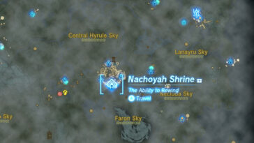 Tears Of The Kingdom Cómo volver a la isla Great Sky