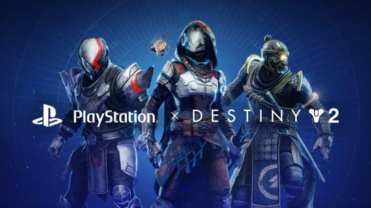 La imagen promocional del crossover PlayStation/Destiny 2.