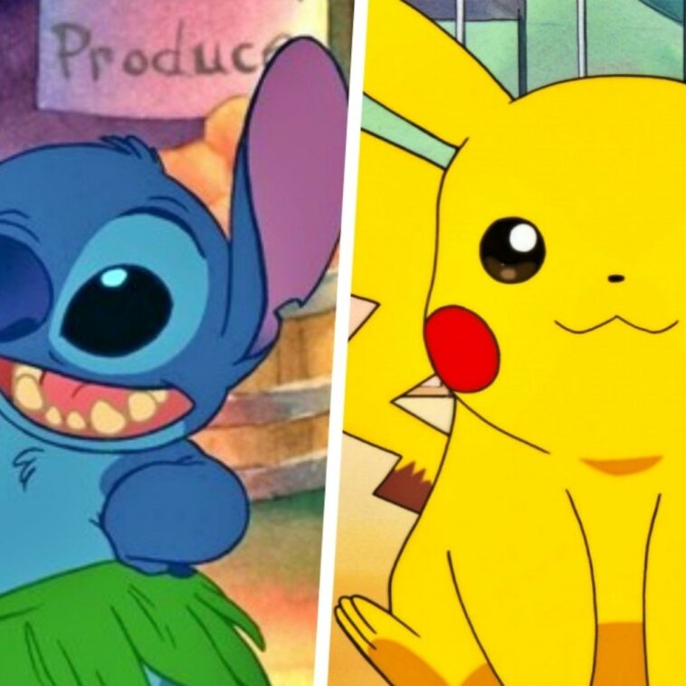 Fan art imagina a varios Pokémon con el estilo de arte de Lilo y Stitch