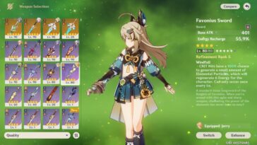 Kirara mejor construcción Genshin Impact 2