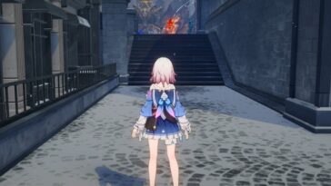 Honkai Star Rail Simulated Universe World 4 cerca de la entrada