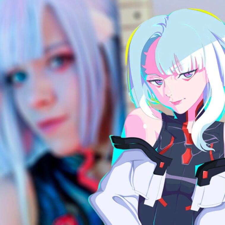 Lucy de Cyberpunk: Edgerunners toca la guitarra con el cosplay de Elizabeth