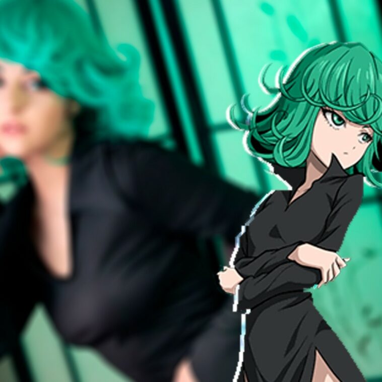 Midori es Tatsumaki con su excelente cosplay basado en el manga de One Punch Man