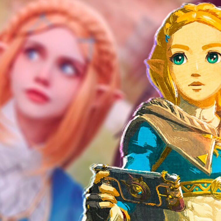 Soft Kotton hizo cosplay de Zelda con Epoca por la llegada de Tears of the Kingdom