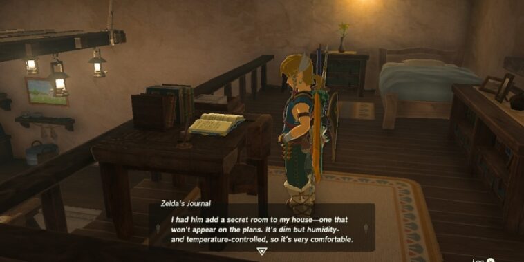 Tears Of The Kingdom Dónde encontrar la habitación secreta de Zelda Links House