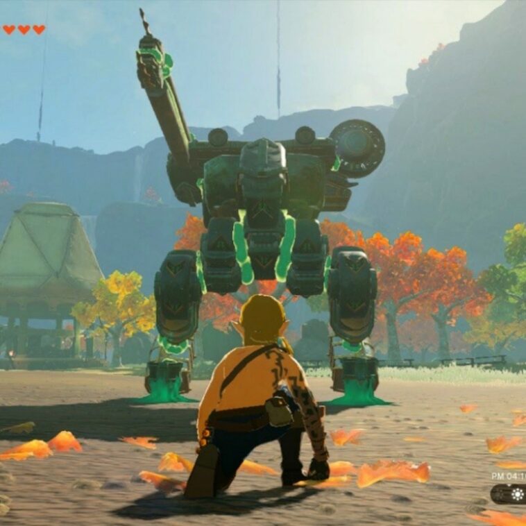 Un jugador creó al "Metal Gear REX" de MGS en Zelda: Tears of the Kingdom