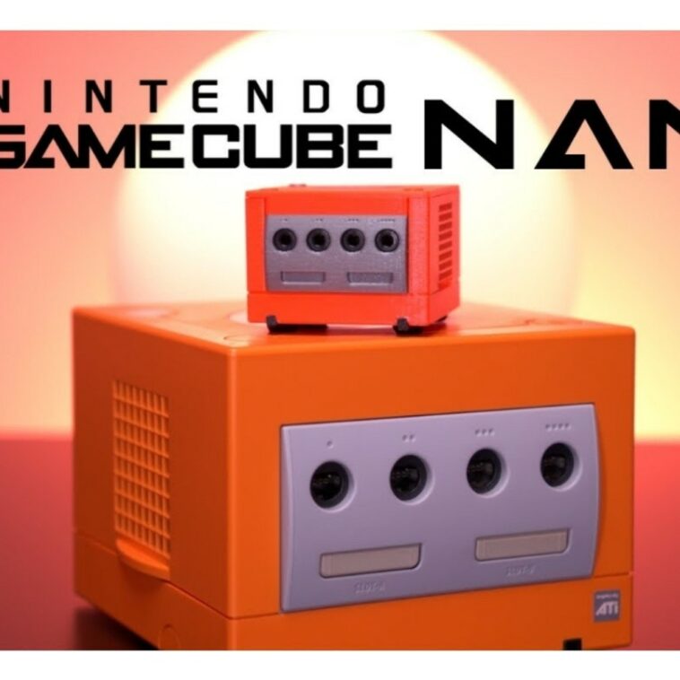 Un modder creó la Nintendo GameCube más pequeña del mundo, la "GC Nano"