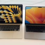 Comparando el MacBook Air de 15 pulgadas con el MacBook Pro de 14 pulgadas
