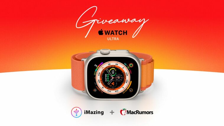 Sorteo de MacRumors: gane un Apple Watch Ultra de iMazing