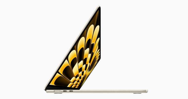 Apple presenta el MacBook Air de 15 pulgadas