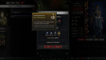 Cómo obtener y farmear Angelbreath en Diablo 4