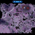 Mapa de las profundidades de las piedras del esquema de Tears Of The Kingdom