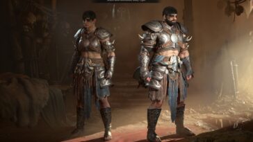 Pantalla de selección de bárbaros de Diablo 4