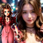 IA muestra cómo se vería Aerith de Final Fantasy VII en la vida real