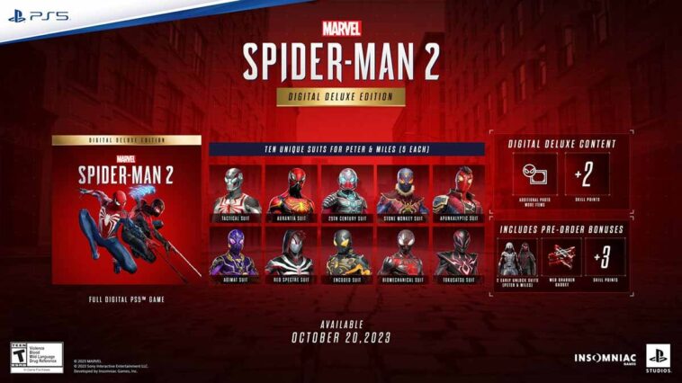Edición digital de lujo de Spider-Man 2
