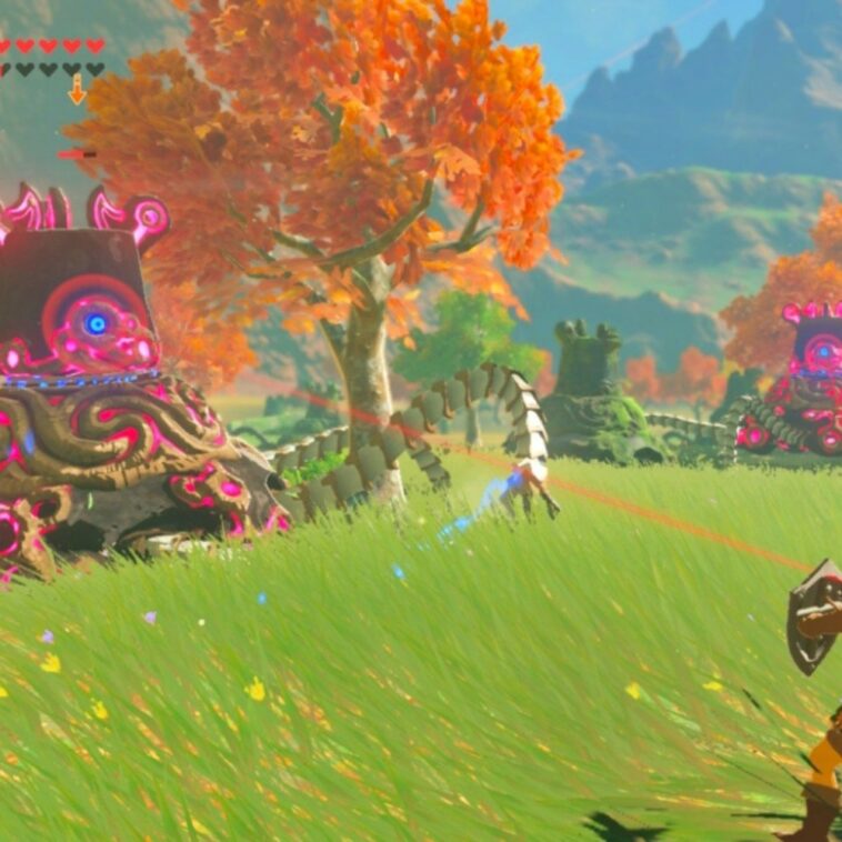 Un jugador construyó un Guardián de Breath of the Wild en Zelda: Tears of the Kingdom