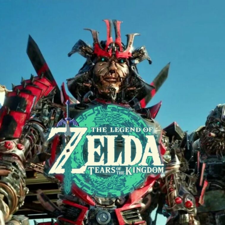 Un talentoso fan creó un Transformer en Zelda: Tears of the Kingdom