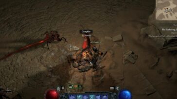 ¿Cómo funcionan las fogatas en Diablo 4?