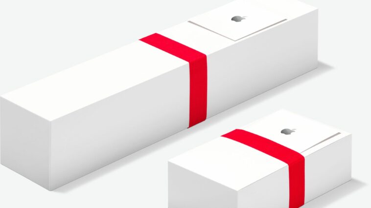 Apple elimina la opción de envolver regalos con la caja de cinta 'Firma'