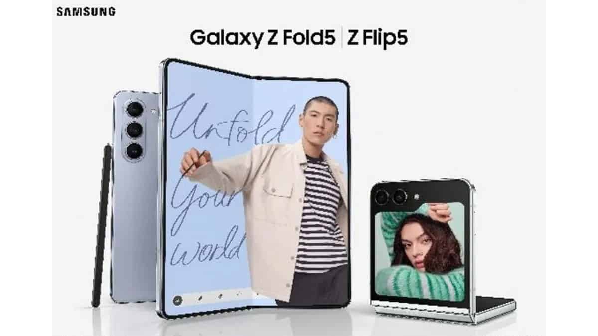 Samsung confirma Galaxy Z Fold 5 y Flip 5 "más delgados y livianos"