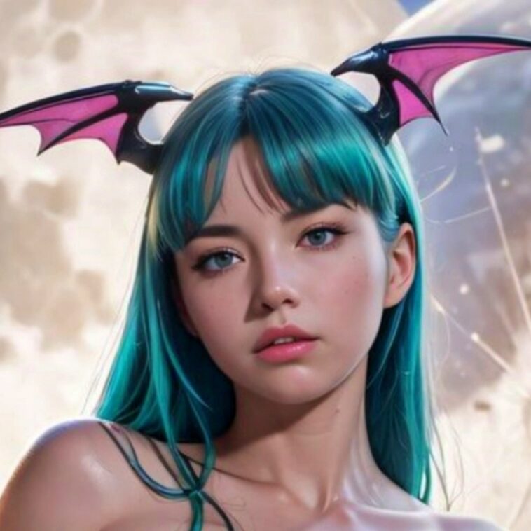 IA nos deja ver una versión hiperrealista de Morrigan Aensland de Darkstalkers