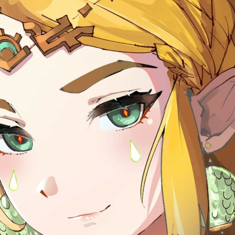 Zelda: Tears of the Kingdom: Así se vería la Princesa Zelda Impostora en un anime