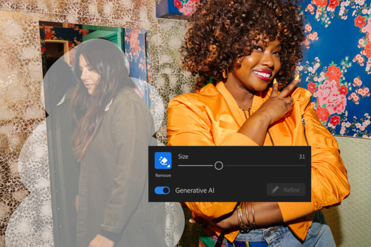 Adobe Lightroom obtiene la primera función Firefly: eliminación generativa