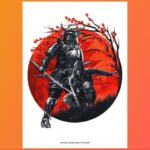 El póster metálico de Assassin's Creed Shadows Displate es exclusivo de Best Buy