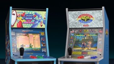 Evercade está fabricando gabinetes arcade de encimera para Street Fighter y Mega Man