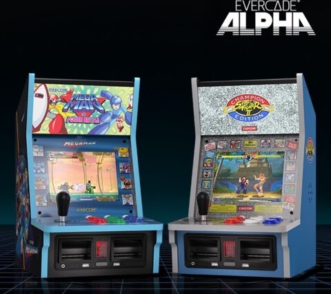 Evercade está fabricando gabinetes arcade de encimera para Street Fighter y Mega Man