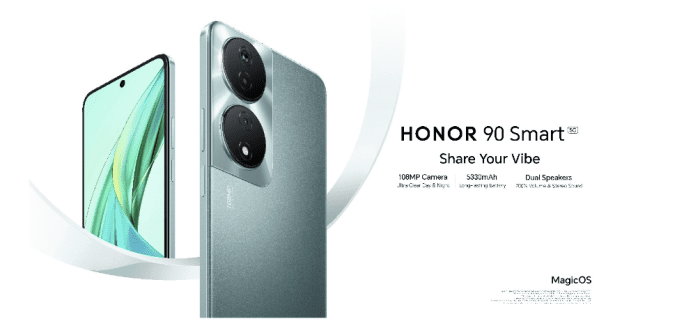 HONOR presenta el nuevo HONOR 90 Smart.  - Genial teléfono inteligente