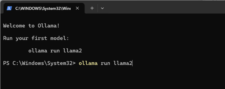 IA en PC: Ollama Run