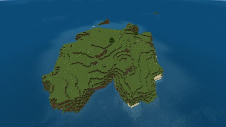 Isla de supervivencia clásica de Minecraft